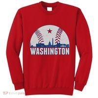 Washington DC Baseball Skyline Sweatshirt thumb 0