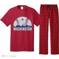 Washington DC Baseball Skyline Pajama Set thumb 0