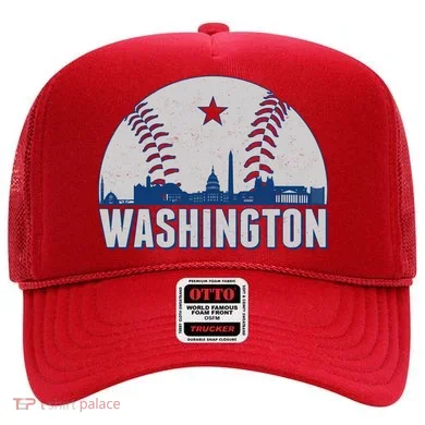 Washington DC Baseball Skyline Hat