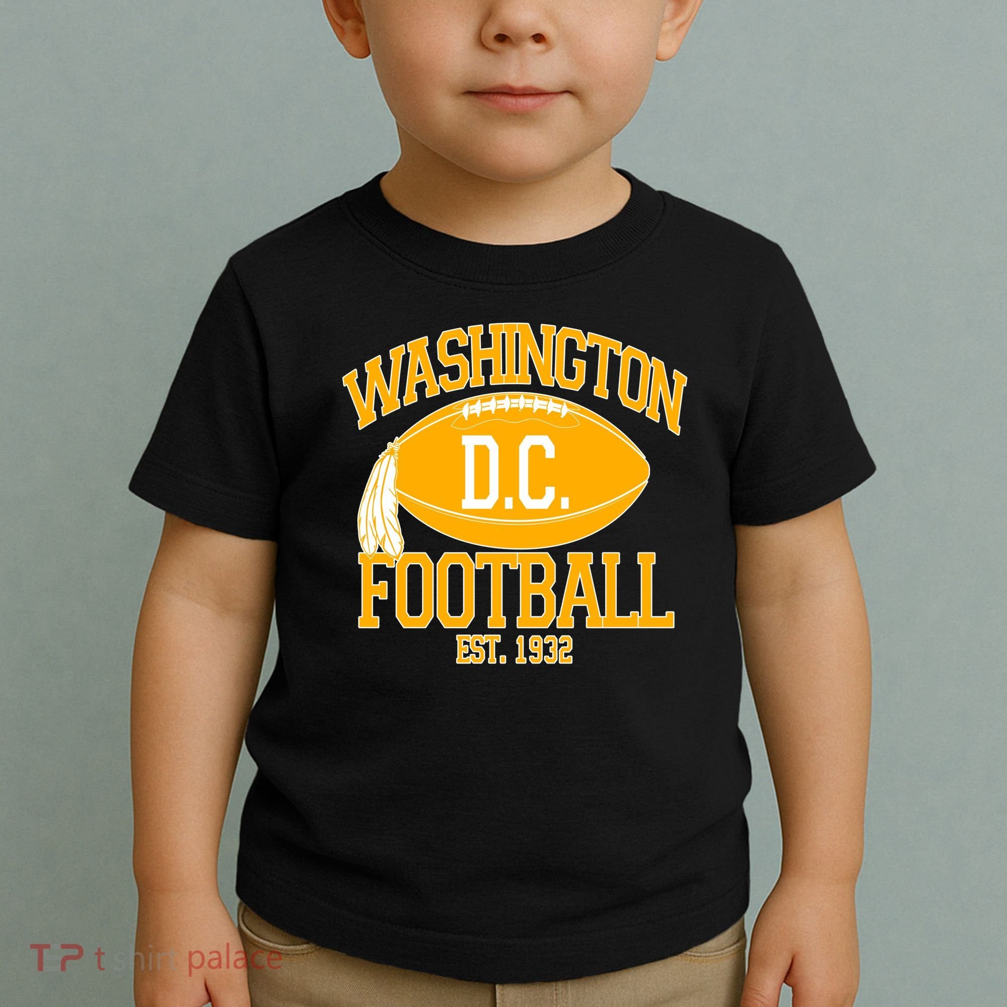 Washington DC Football Est 1932 Logo Football Fan Toddler T-Shirt