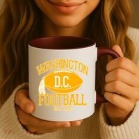 Washington DC Football Est 1932 Logo Football Fan Coffee Mug thumb 3