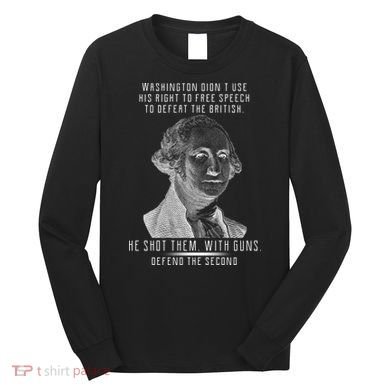 Washington Defend The Second Long Sleeve Shirt