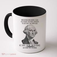 Washington Defend The Second Coffee Mug thumb 0