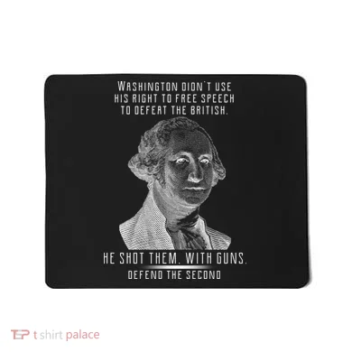 Washington Defend The Second Mousepad