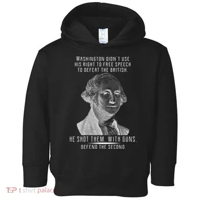 Washington Defend The Second Toddler Hoodie