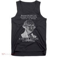 Washington Defend The Second Tank Top thumb 0