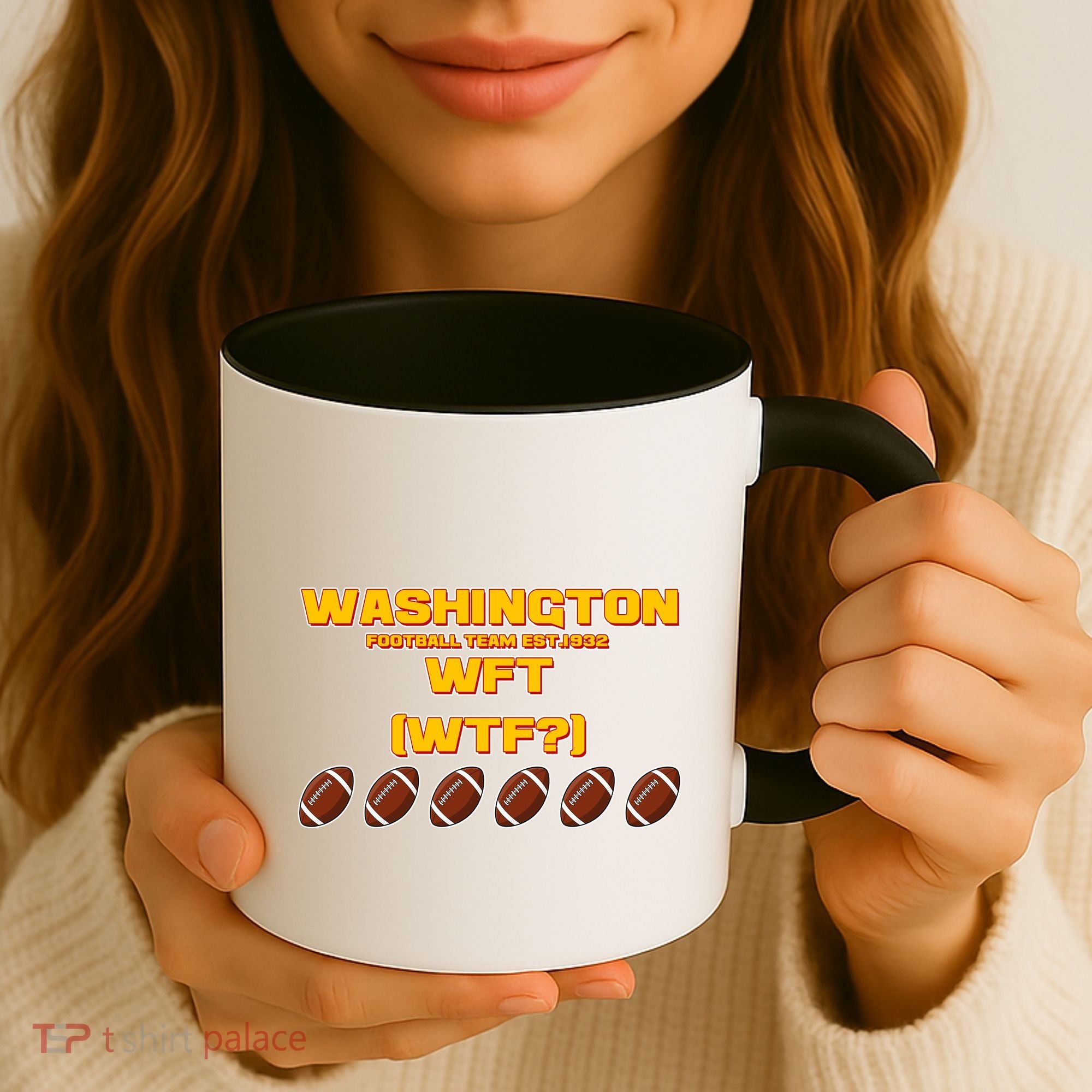 Washington Football Team Est 1932 WFT WTF? Coffee Mug