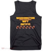 Washington Football Team Est 1932 WFT WTF? Tank Top thumb 0