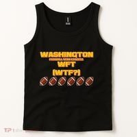 Washington Football Team Est 1932 WFT WTF? Tank Top thumb 2