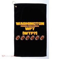 Washington Football Team Est 1932 WFT WTF? Golf Towel thumb 0