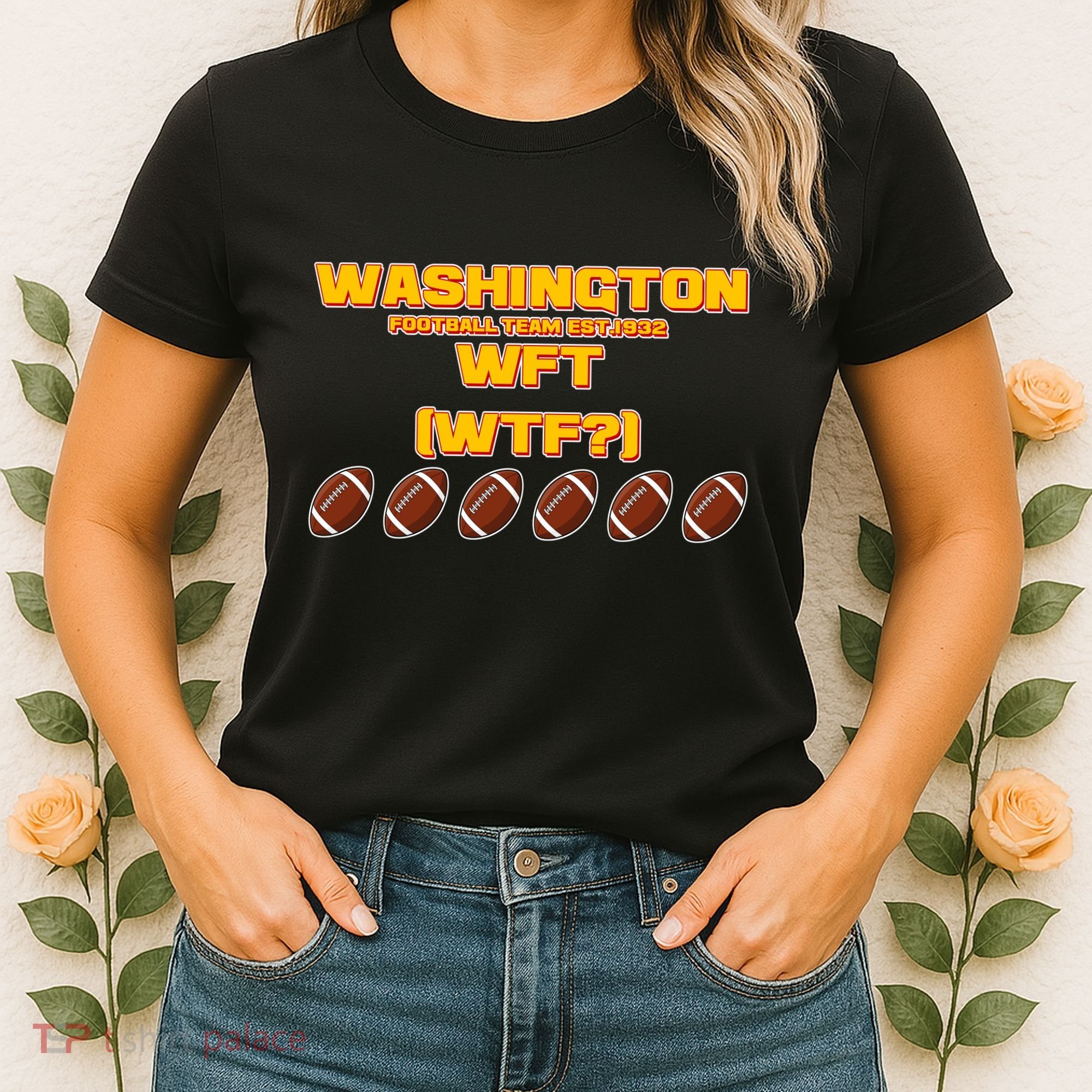 Washington Football Team Est 1932 WFT WTF? Women's T-Shirt
