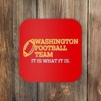 Washington Football Team It Is What It Is Coaster thumb 0