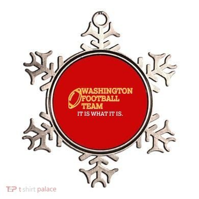 Washington Football Team It Is What It Is Ornament