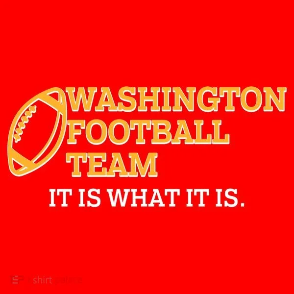 Washington Football Team It Is What It Is Ornament