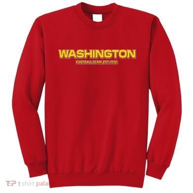 Washington Football Team Logo Sweatshirt