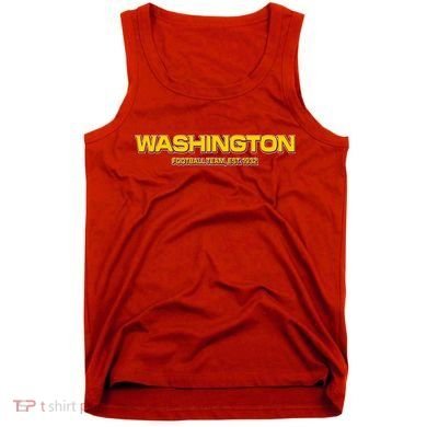 Washington Football Team Logo Tank Top