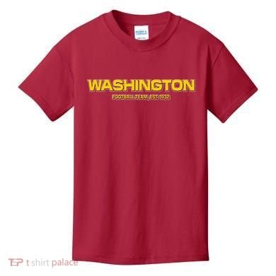 Washington Football Team Logo Kids T-Shirt