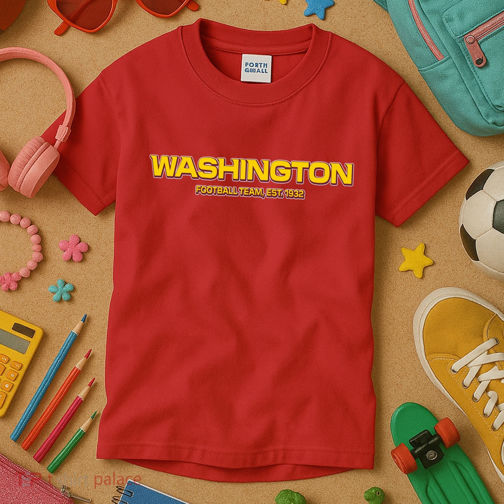 Washington Football Team Logo Kids T-Shirt