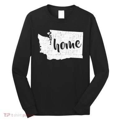 Washington Home State Long Sleeve Shirt