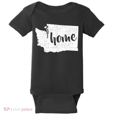Washington Home State Baby Bodysuit
