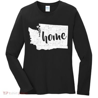 Washington Home State Women's Long Sleeve Shirt