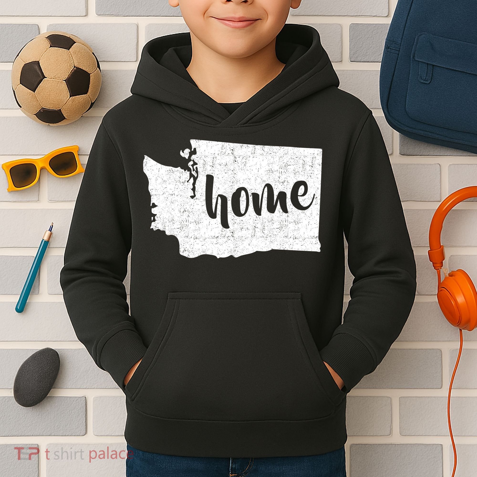 Washington Home State Kids Hoodie