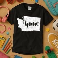 Washington Home State Kids T-Shirt thumb 3