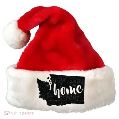 Washington Home State Santa Hat