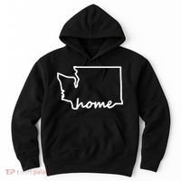 Washington Home State Map Hoodie thumb 0