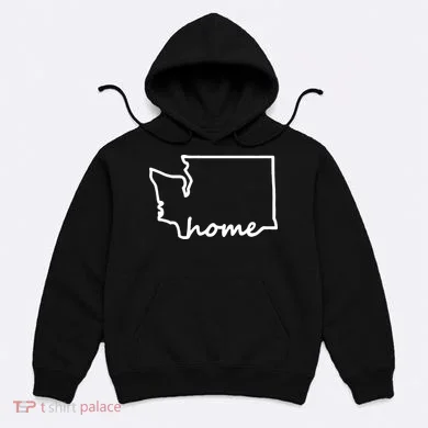 Washington Home State Map Hoodie