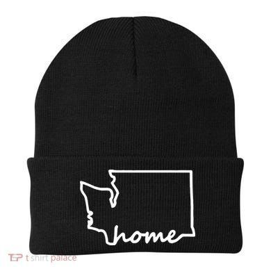 Washington Home State Map Beanie