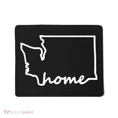 Washington Home State Map Mousepad