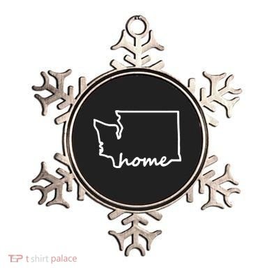 Washington Home State Map Ornament