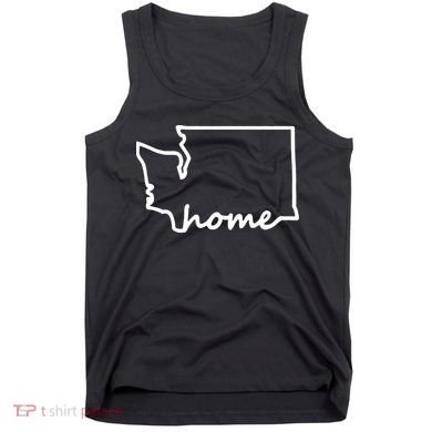 Washington Home State Map Tank Top