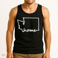 Washington Home State Map Tank Top thumb 3