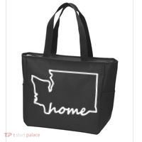 Washington Home State Map Tote Bag thumb 3