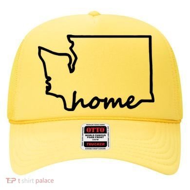 Washington Home State Map Hat