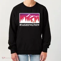 Washington Pacific Northwest Big Foot Women's Sweatshirt thumb 0