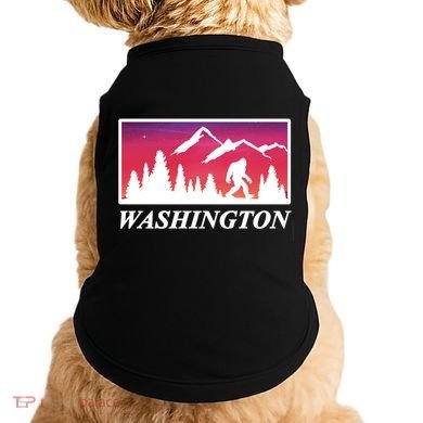Washington Pacific Northwest Big Foot Doggie Tank