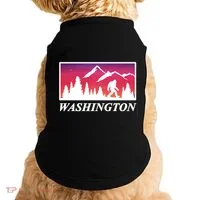 Washington Pacific Northwest Big Foot Doggie Tank thumb 0