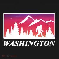 Washington Pacific Northwest Big Foot Doggie Tank thumb 4