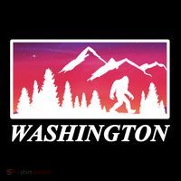Washington Pacific Northwest Big Foot Bucket Hat thumb 4