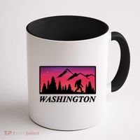 Washington Pacific Northwest Big Foot Coffee Mug thumb 1