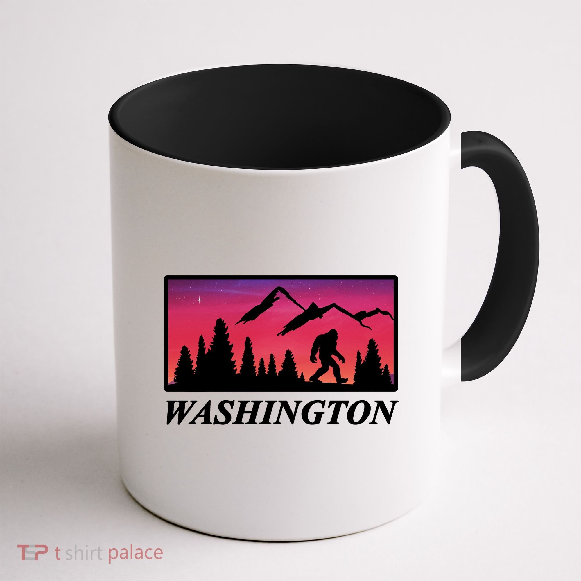 Washington Pacific Northwest Big Foot Coffee Mug
