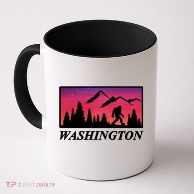 Washington Pacific Northwest Big Foot Coffee Mug