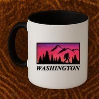 Washington Pacific Northwest Big Foot Coffee Mug thumb 2