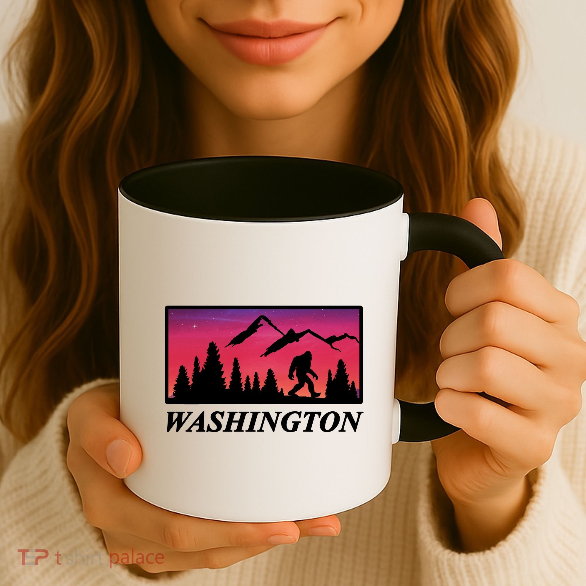 Washington Pacific Northwest Big Foot Coffee Mug