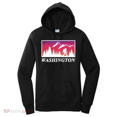Washington Pacific Northwest Big Foot Women's Hoodie