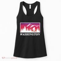 Washington Pacific Northwest Big Foot Women's Tank Top thumb 0
