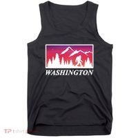 Washington Pacific Northwest Big Foot Tank Top thumb 0